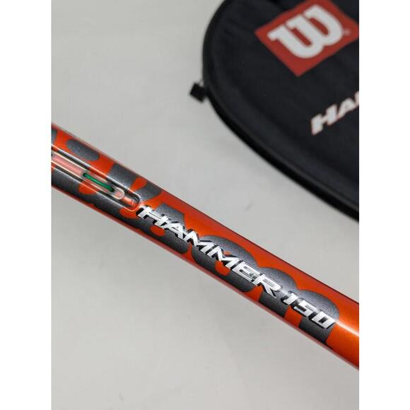 Wilson 50 Hammer Squash Racket Racquet-With Case - Picture 2 of 7